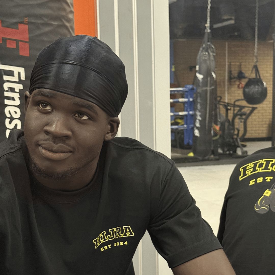 Chuol Thowat in boxing training